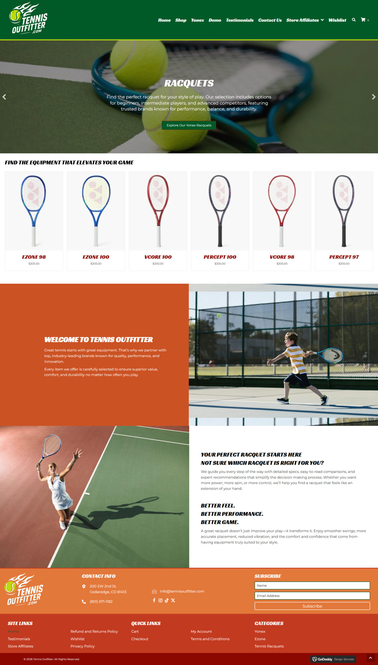 Tennis Outfitter